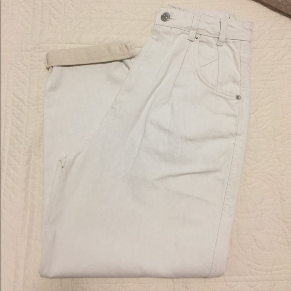 Zara Slouchy Jeans (White&Black) - Picture 8 of 10